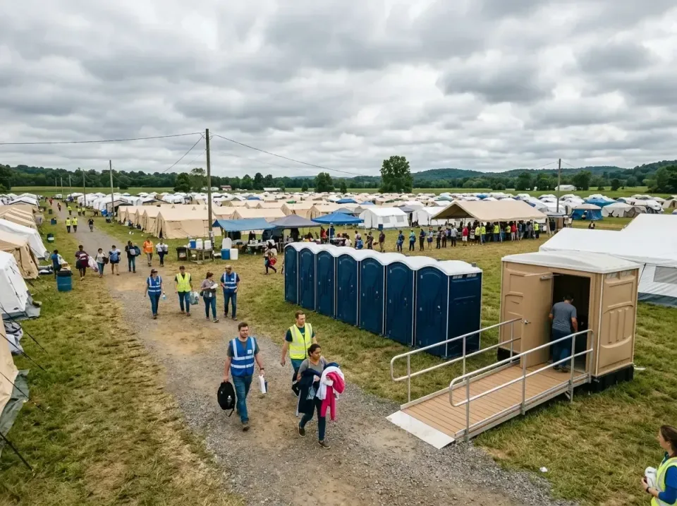 disaster-relief-camp-restrooms-010 — frequently asked questions, Dumpster & Portable Bathrooms Rental in Willow Springs, IL